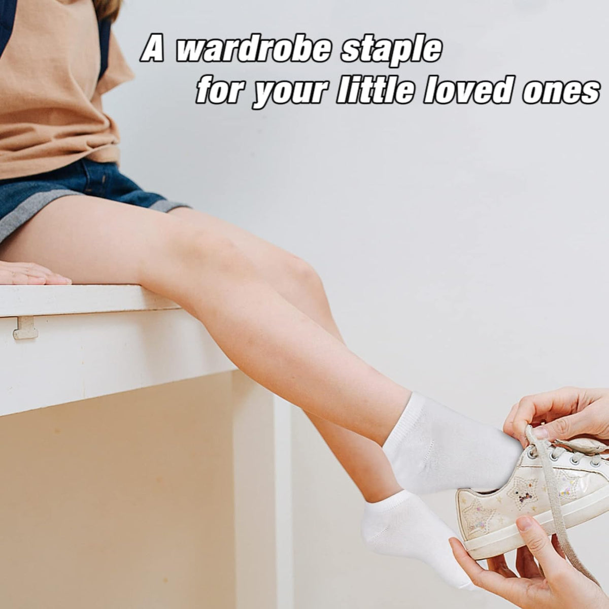 Toddler Socks, 16 Pairs Low Cut Ankle Socks for Kids (1-14 Years)