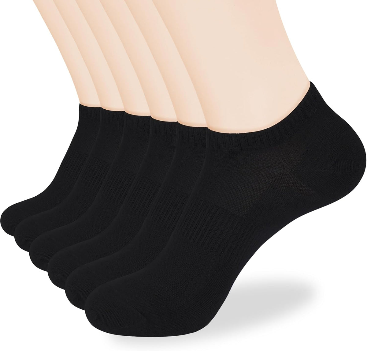 Corlap 12Pairs Womens Ankle Socks,Thin Low Cut No Show Lightweight Athletic