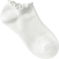 6 Pairs No Show Socks for Women Ruffle Socks Cute Ankle Socks