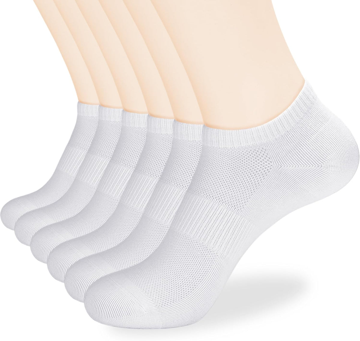 Corlap 12Pairs Womens Ankle Socks,Thin Low Cut No Show Lightweight Athletic