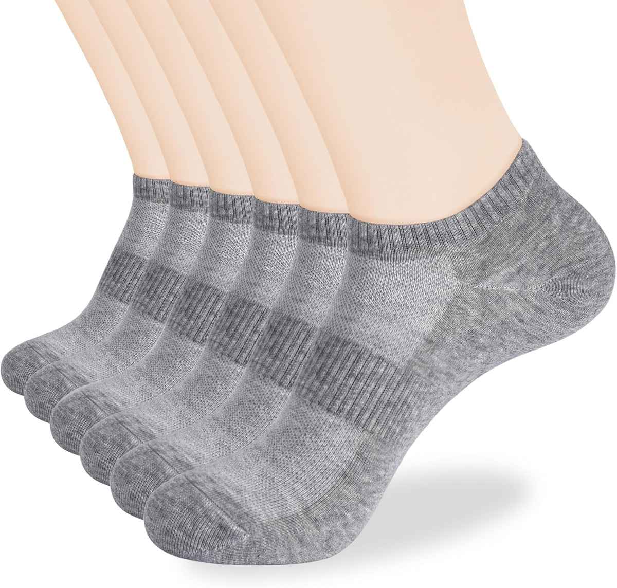 Corlap 12Pairs Womens Ankle Socks,Thin Low Cut No Show Lightweight Athletic