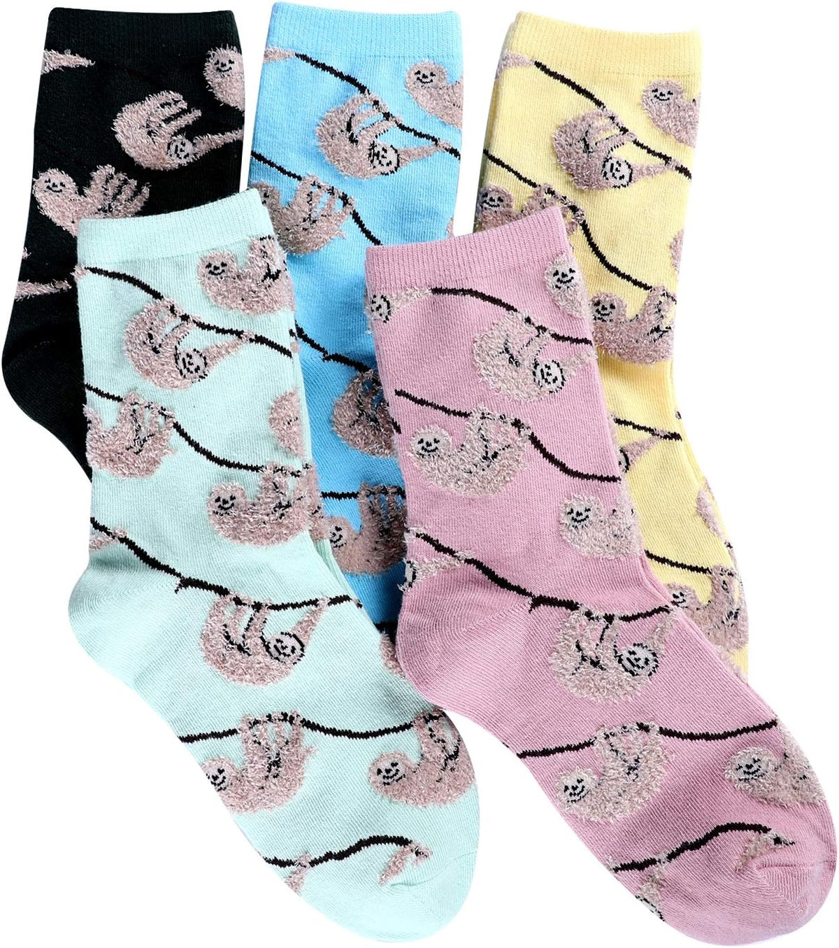 Jeasona Women’s Cute Cat Animal Socks Gifts for Women Wife Mom