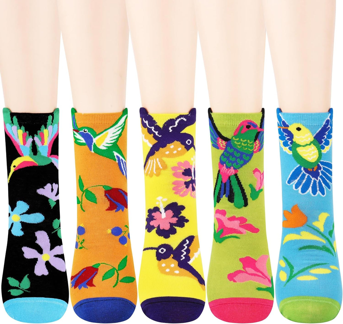 Jeasona Women’s Cute Cat Animal Socks Gifts for Women Wife Mom